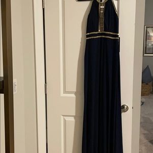 Xscape navy gown